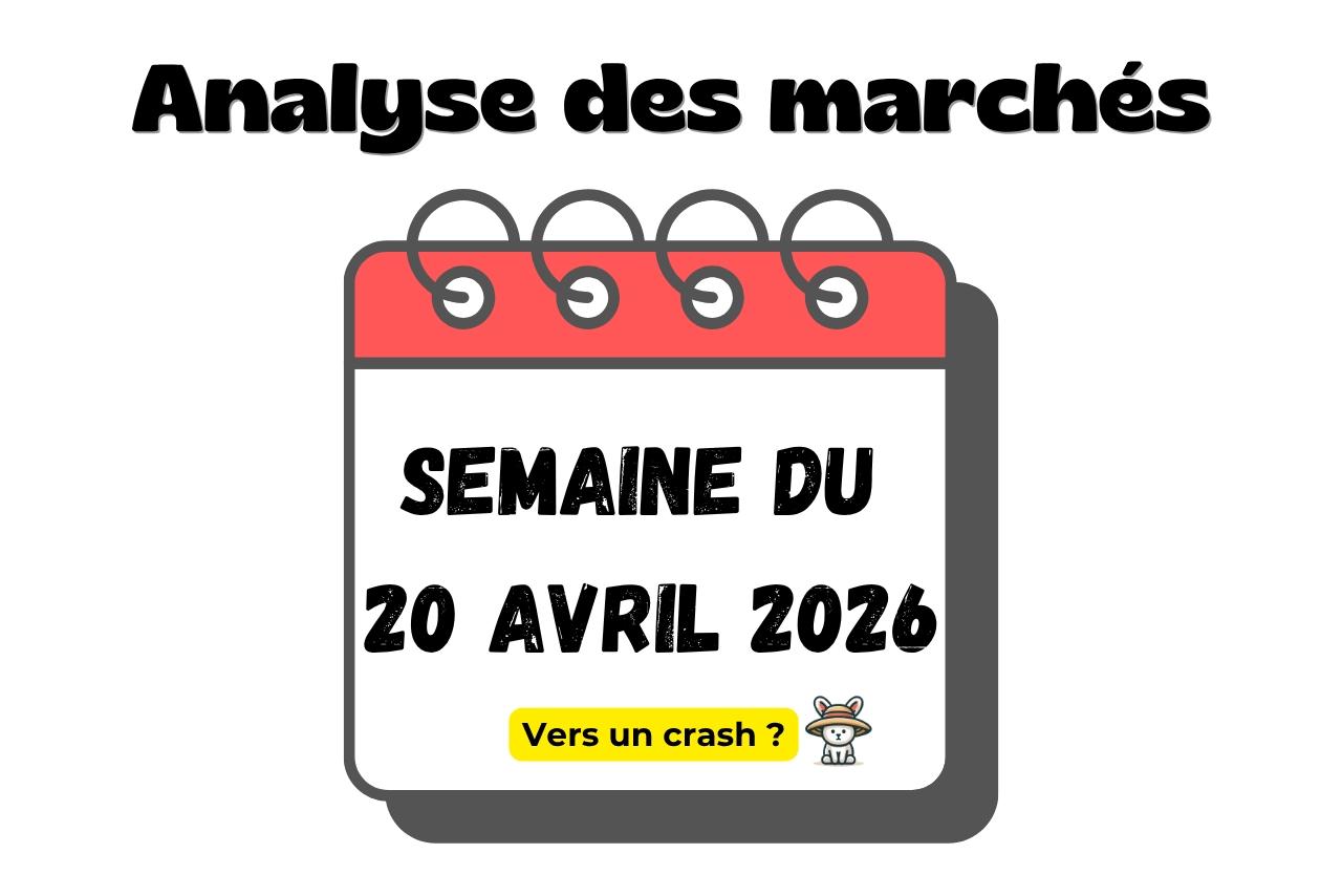 Mon analyse des marchés pour la semaine du 20 avril 2026 : indices US, gold et pétrole