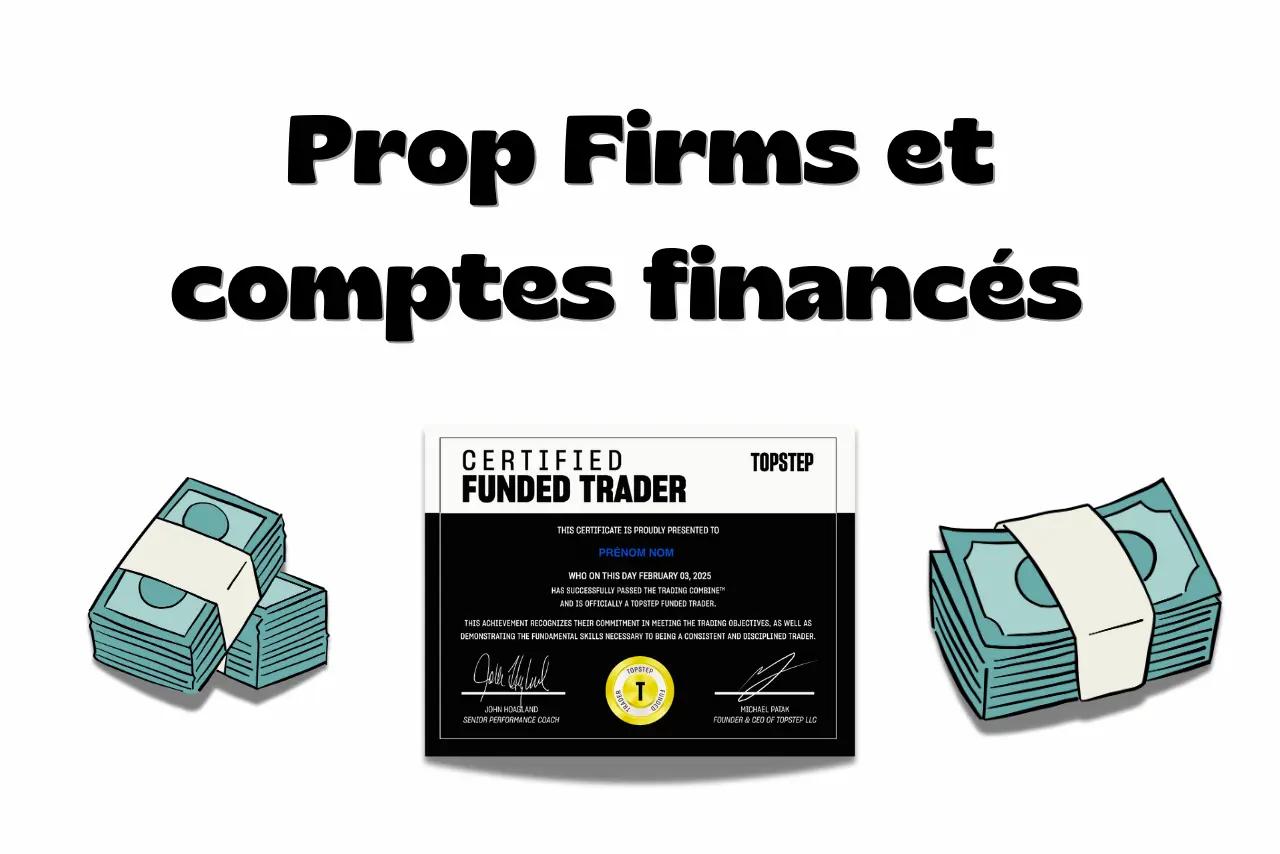 Prop firms et comptes financés : mode d’emploi
